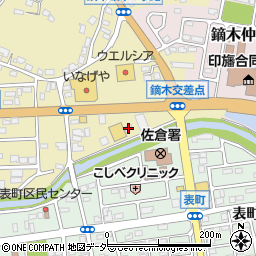 千葉県佐倉市鏑木町478周辺の地図