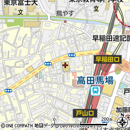 わせがく夢育高等学校東京事務局周辺の地図
