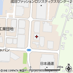 東京アサヒグローバル株式会社富里物流センター周辺の地図
