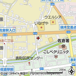 千葉県佐倉市鏑木町482周辺の地図