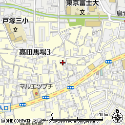 高田馬場マンション周辺の地図
