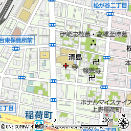 清島児童遊園周辺の地図