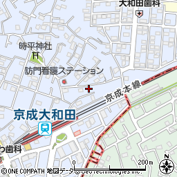 千葉県八千代市大和田315-8周辺の地図