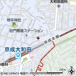 千葉県八千代市大和田315-23周辺の地図