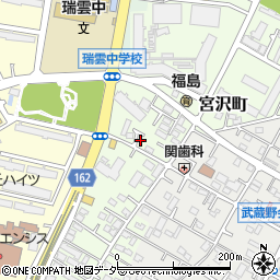 チケパ昭島宮沢町第１駐車場周辺の地図