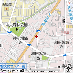 東京都江戸川区中央3丁目7-5周辺の地図