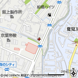 セブンイレブン船橋北本町２丁目店周辺の地図