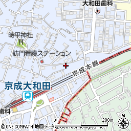 千葉県八千代市大和田315-20周辺の地図
