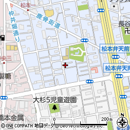 東京都江戸川区松本1丁目9-1周辺の地図
