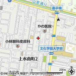 東京都小平市上水南町2丁目21-13周辺の地図