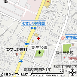 東京都昭島市中神町1293-6周辺の地図