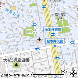 東京都江戸川区松本1丁目11-4周辺の地図