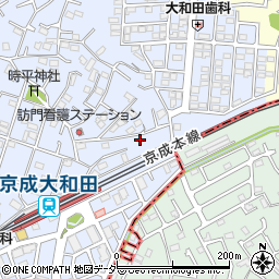千葉県八千代市大和田315-10周辺の地図