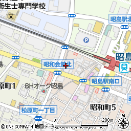 トレーニングサロン・メルビ周辺の地図