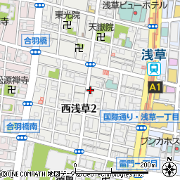 鞠子ビル周辺の地図