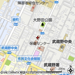 武蔵野年金事務所周辺の地図