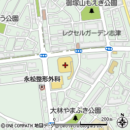サンキ志津店周辺の地図