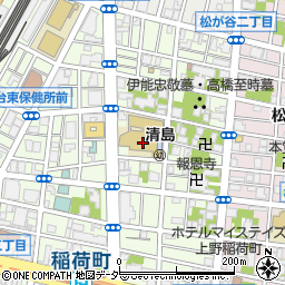 清島温水プール周辺の地図