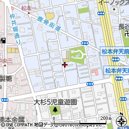 東京都江戸川区松本1丁目9-2周辺の地図