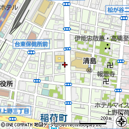 東上野５丁目パーキングメーター２周辺の地図