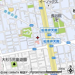 東京都江戸川区松本1丁目11-5周辺の地図