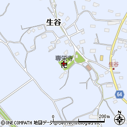 千葉県佐倉市生谷498周辺の地図