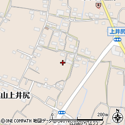 山梨県甲州市塩山上井尻1547周辺の地図