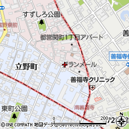 東京都練馬区関町南2丁目16-15周辺の地図