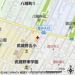 小森病院周辺の地図