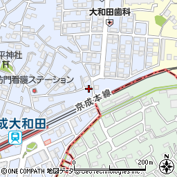 千葉県八千代市大和田315-12周辺の地図