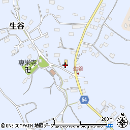 千葉県佐倉市生谷485周辺の地図