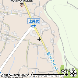 山梨県甲州市塩山上井尻1249周辺の地図