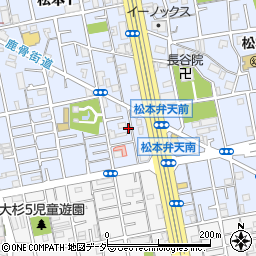 東京都江戸川区松本1丁目11-16周辺の地図