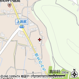 山梨県甲州市塩山上井尻1282周辺の地図