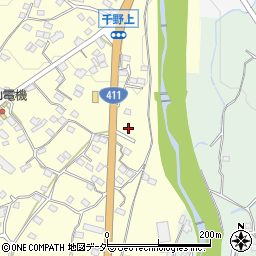 山梨県甲州市塩山千野328-11周辺の地図