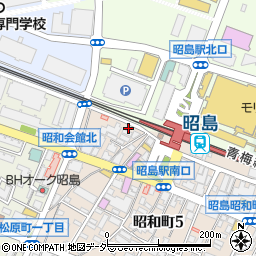 香港レストラン周辺の地図