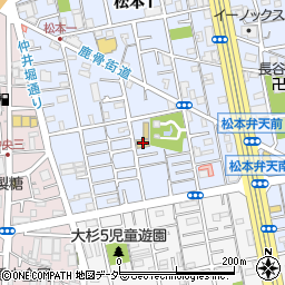 東京都江戸川区松本1丁目9-3周辺の地図