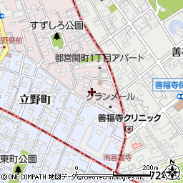 東京都練馬区関町南2丁目16-16周辺の地図