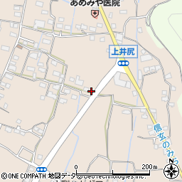 山梨県甲州市塩山上井尻1213周辺の地図