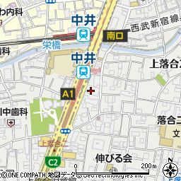 東京信用金庫中井駅前支店周辺の地図