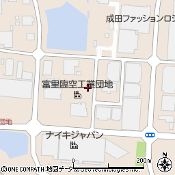 千葉県富里市美沢周辺の地図