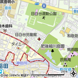 東京都文京区目白台1丁目3周辺の地図
