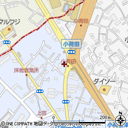 ファミリーマート昭島小荷田店周辺の地図