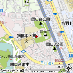 東京都文京区関口3丁目9-4周辺の地図