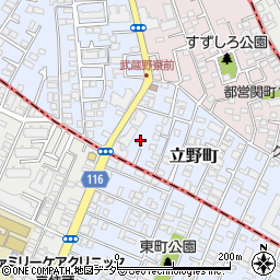 東京都練馬区立野町7周辺の地図