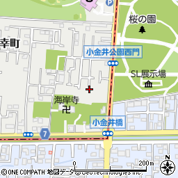 東京都小平市御幸町321-14周辺の地図