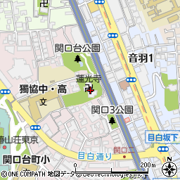 東京都文京区関口3丁目9-16周辺の地図