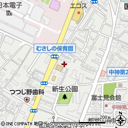 東京都昭島市中神町1294-3周辺の地図