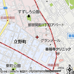 ザ・パーク関町南第１駐車場周辺の地図