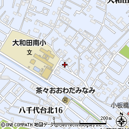 千葉県八千代市大和田626周辺の地図